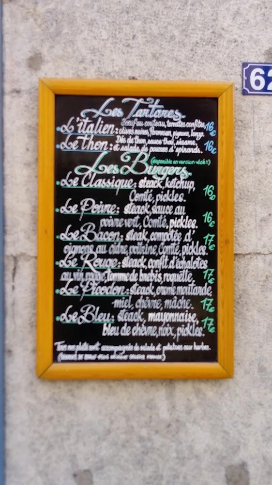 Le Pain des Fous - Menu Image 1